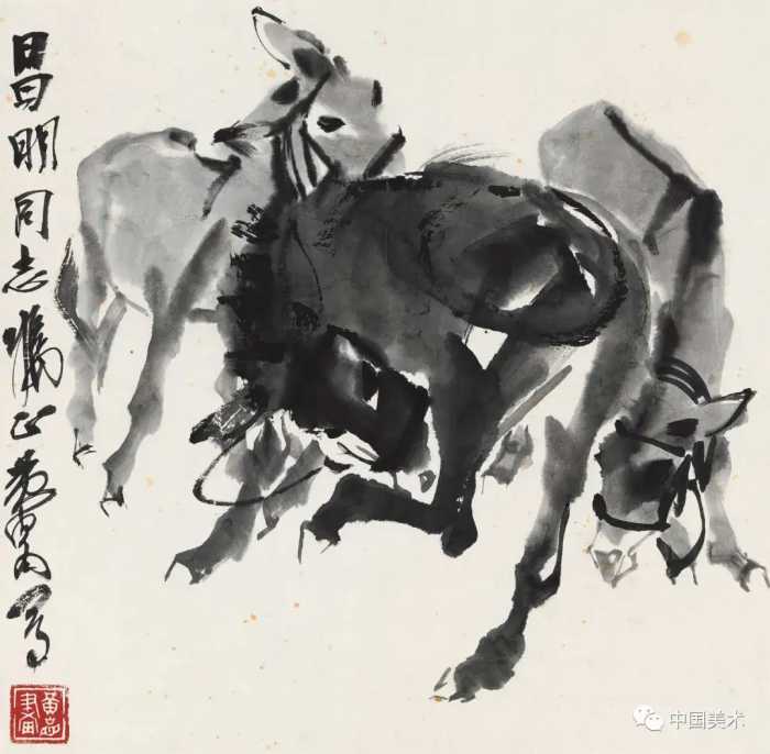 黄胄画驴（高清50幅）