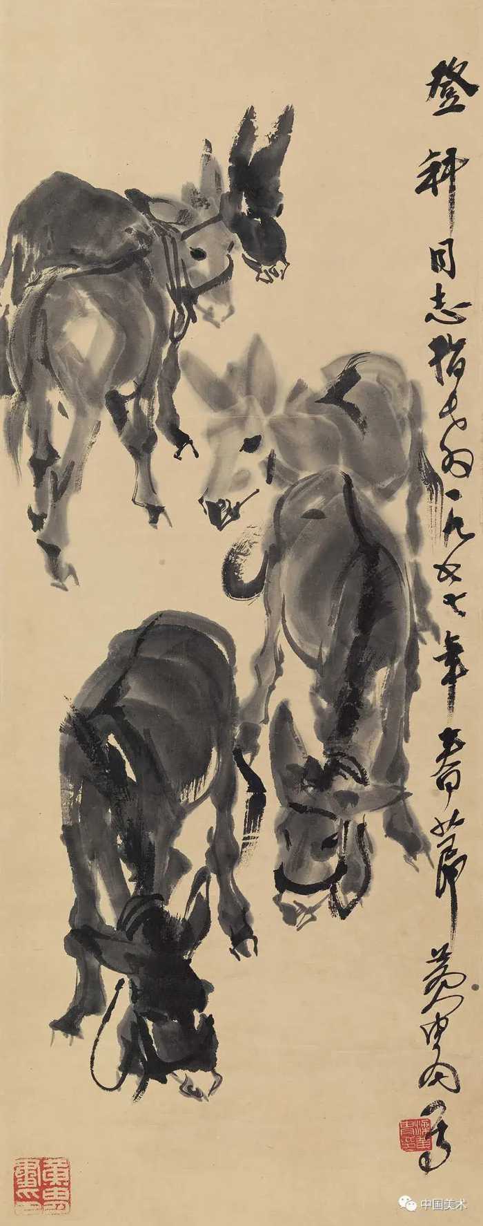 黄胄画驴（高清50幅）