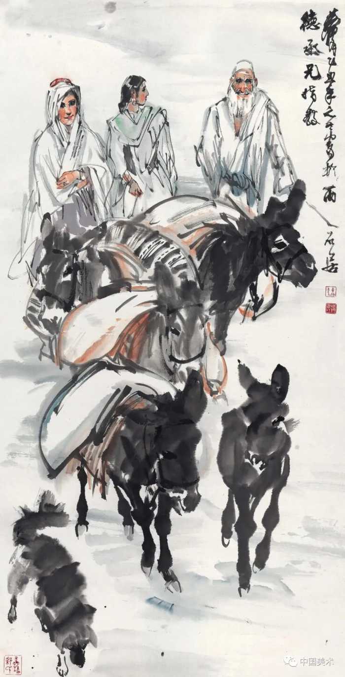 黄胄画驴（高清50幅）