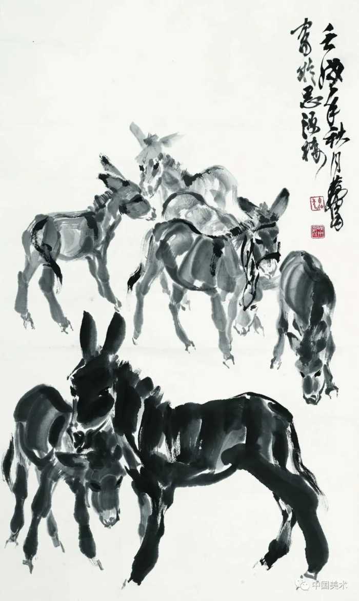 黄胄画驴（高清50幅）