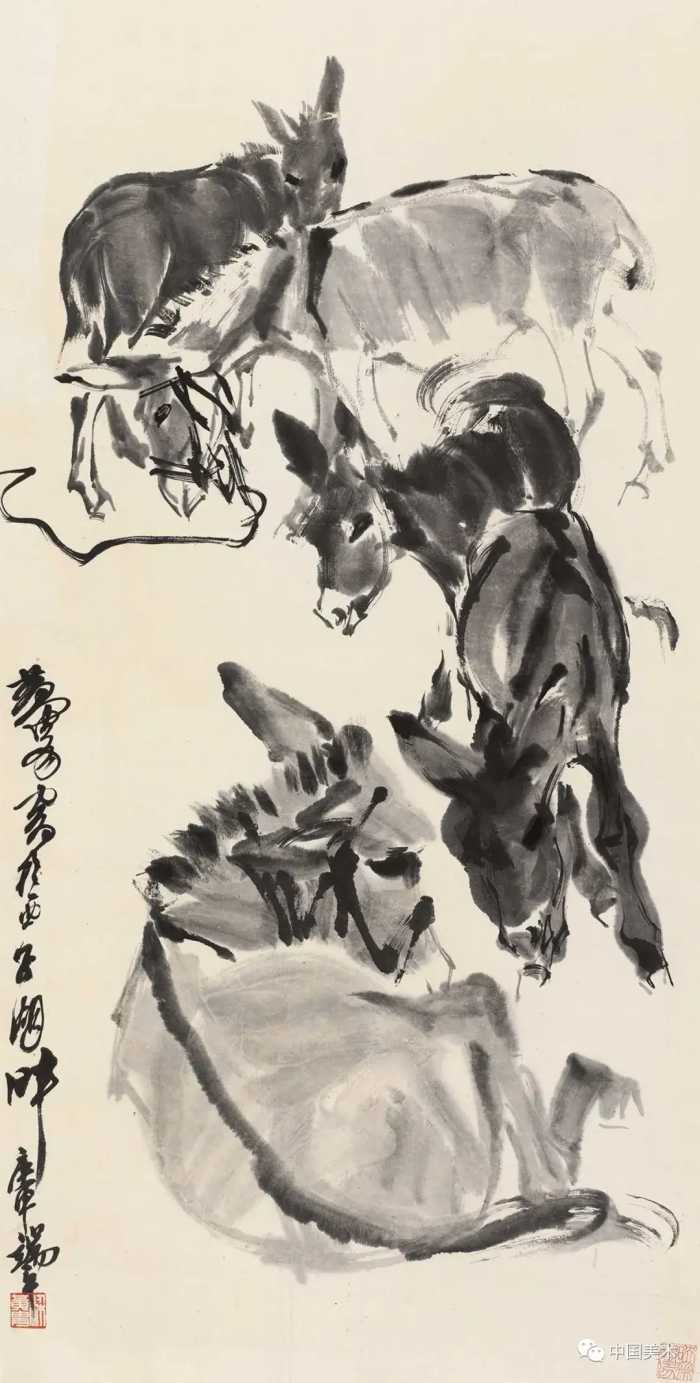 黄胄画驴（高清50幅）