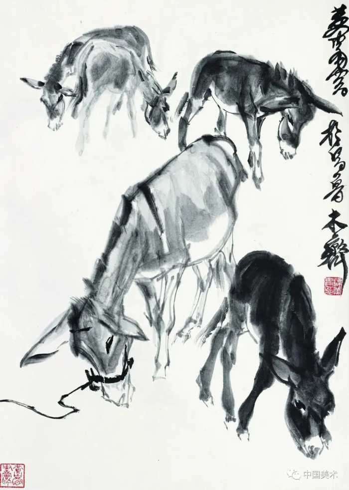 黄胄画驴（高清50幅）