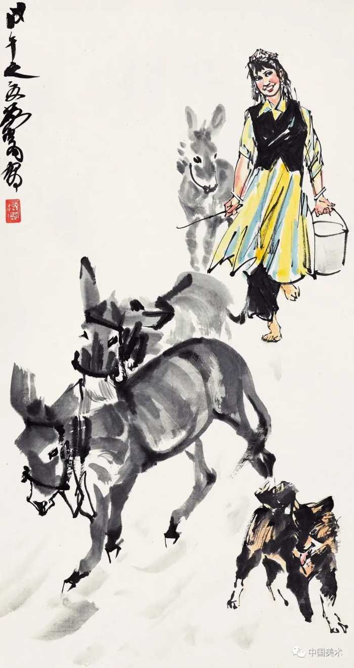 黄胄画驴（高清50幅）