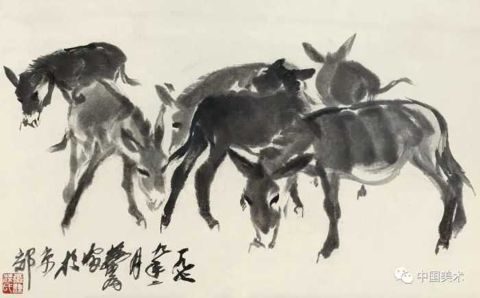 黄胄画驴（高清50幅）